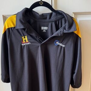 History channel top gear Black and Yellow Polo Shirt